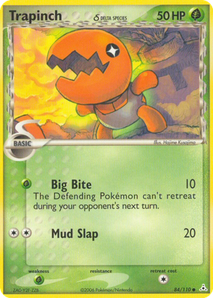 Trapinch δ card image