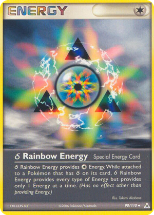 δ Rainbow Energy card image