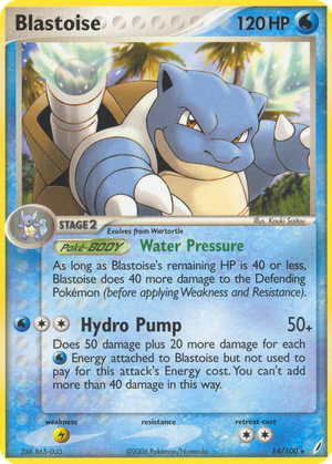 Blastoise card image