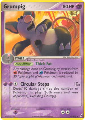 Grumpig card image