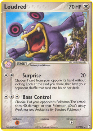 Loudred card image