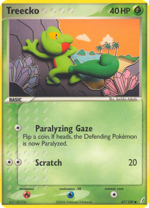 Treecko card image