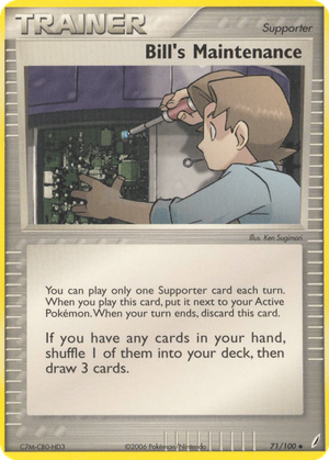 Bill's Maintenance card image