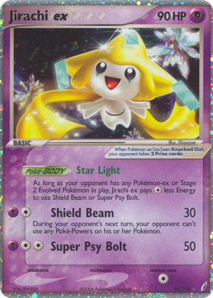 Jirachi ex card image