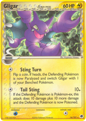 Gligar δ card image
