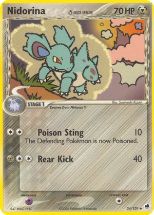 Nidorina δ card image
