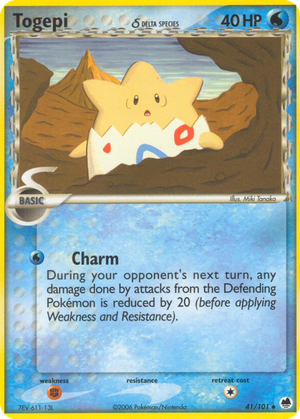 Togepi δ card image