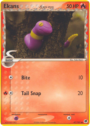 Ekans δ card image