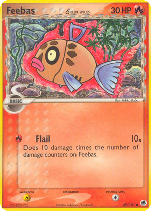 Feebas δ card image