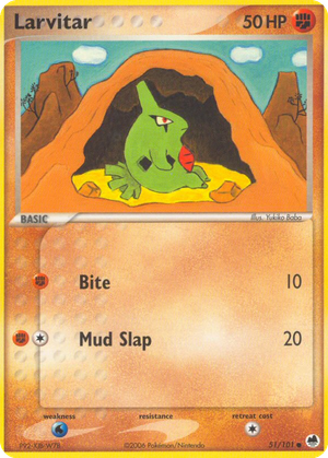 Larvitar card image