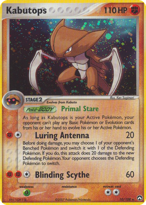 Kabutops card image