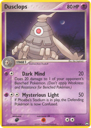 Dusclops card image