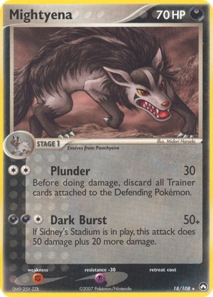 Mightyena card image