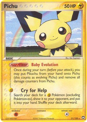Pichu card image