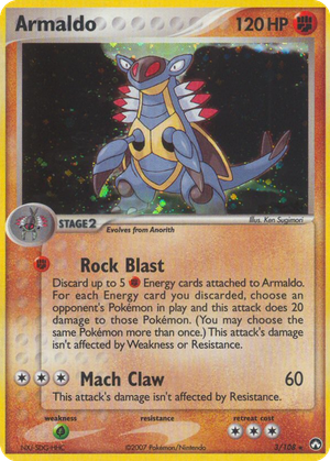 Armaldo card image