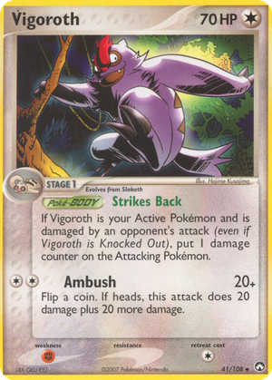 Vigoroth card image