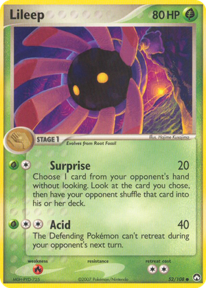 Lileep card image