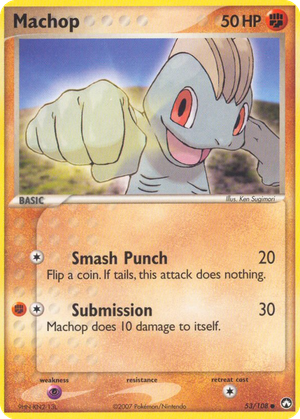 Machop card image