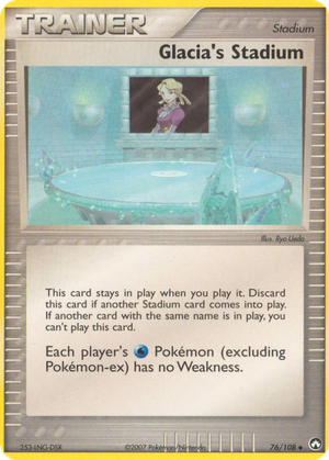 Glacia's Stadium card image