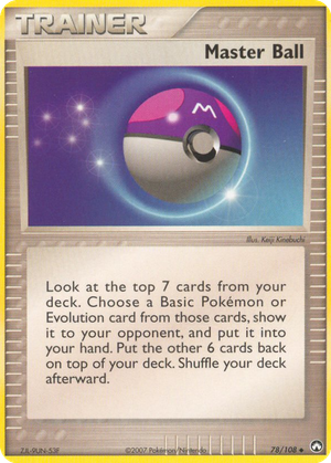 Master Ball card image