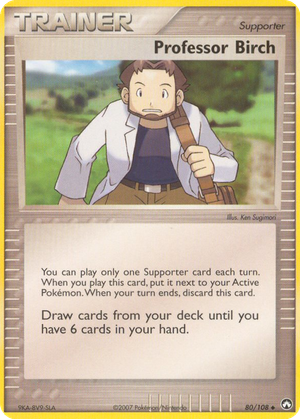 Professor Birch card image