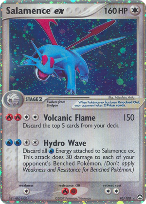 Salamence ex card image