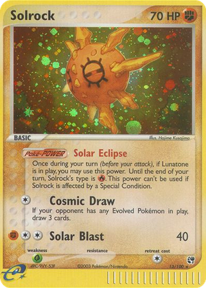 Solrock card image
