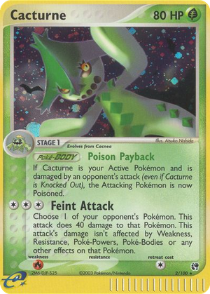 Cacturne card image