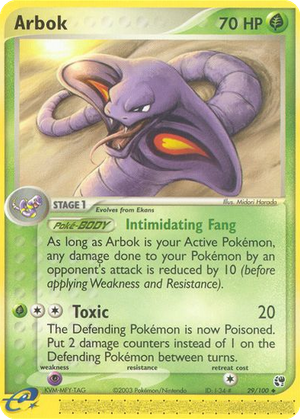 Arbok card image