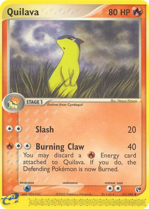 Quilava card image