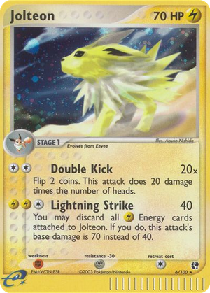 Jolteon card image