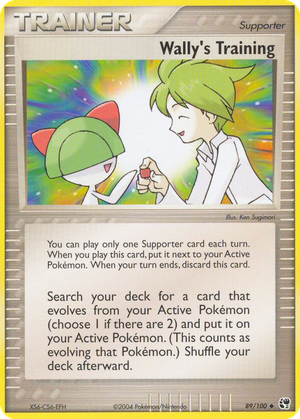 Wally's Training card image