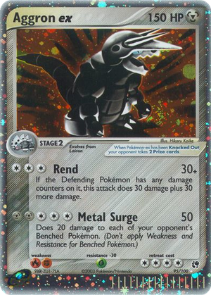 Aggron ex card image