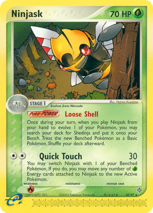 Ninjask card image
