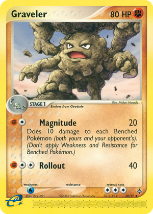 Graveler card image