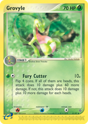 Grovyle card image