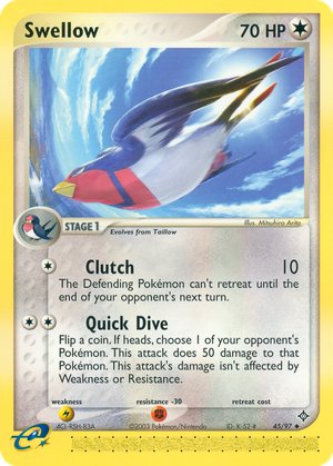Swellow card image