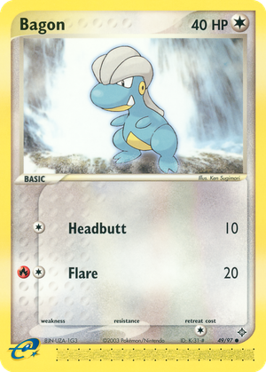Bagon card image