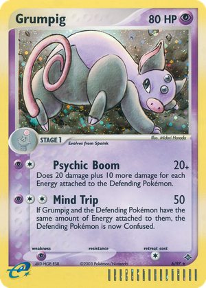 Grumpig card image