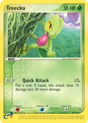 Treecko card image