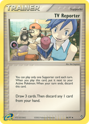 TV Reporter card image