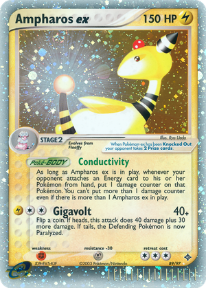 Ampharos ex card image