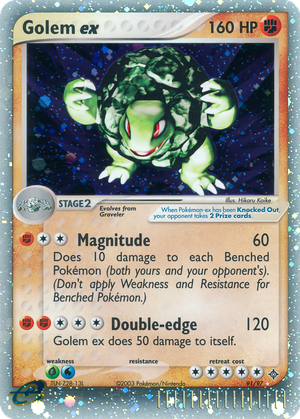 Golem ex card image