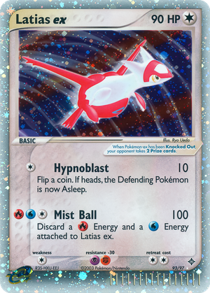 Latias ex card image
