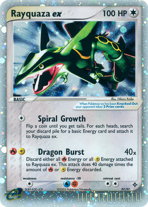 Rayquaza ex card image