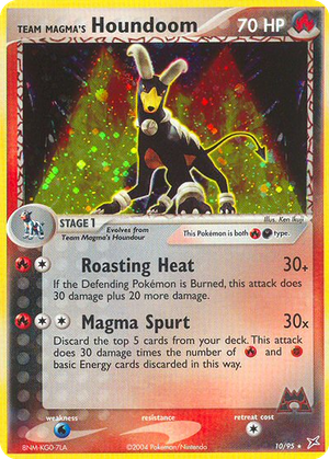 Team Magma's Houndoom card image