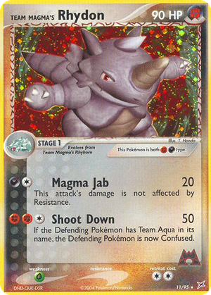 Team Magma's Rhydon card image
