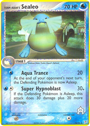 Team Aqua's Sealeo card image
