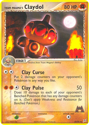 Team Magma's Claydol card image
