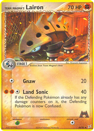 Team Magma's Lairon card image